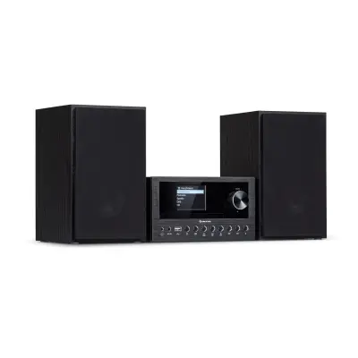 Auna Connect System stereo sistem, Crna