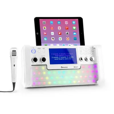 Auna DiscoFever LED Karaoke sistem, Bela