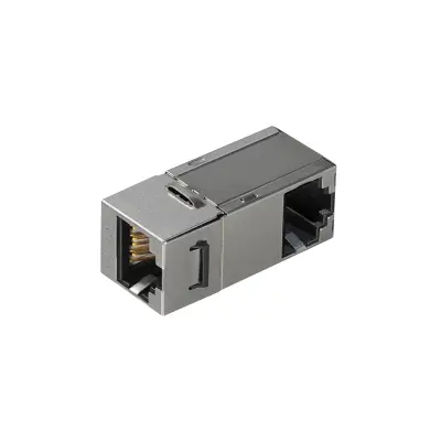 STP spojka 90° RJ45 CAT6A TI 64Q