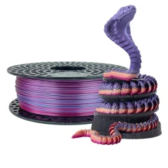 Filament PLA SILK RAINBOW, 1.75mm, 1kg, Candy, AzureFilm