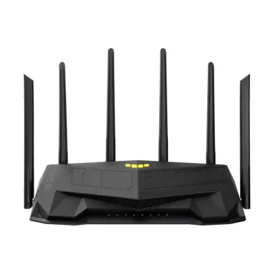 ASUS TUF Gaming AX6000 Dual Band WiFi 6 Gaming Router with dedicated Gaming port Dual 2.5G port AiMesh AiProtection Pro AURA RGB