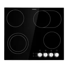 Klarstein EasyCook steklokeramicna kuhalna plošca, Crna