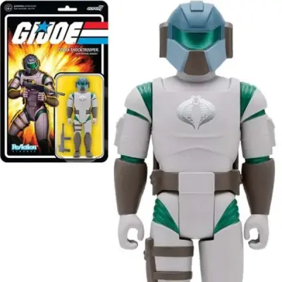 G.I. Joe Cobra Shocktrooper Rifle B 3 3/4-Inch ReAction Figure