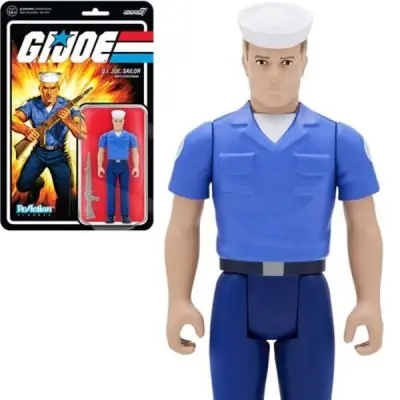 G.I. Joe Blueshirt Clean (Pink) 3 3/4-Inch ReAction Figure