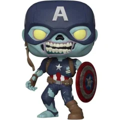 Marvel's What If Zombie Captain America 10-Inch Pop! Vinyl Figure - Exclusive