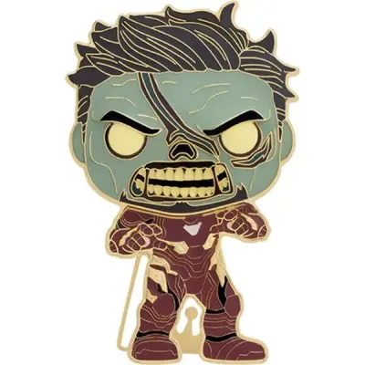 Marvel's What If Zombie Iron Man Large Enamel Pop! Pin