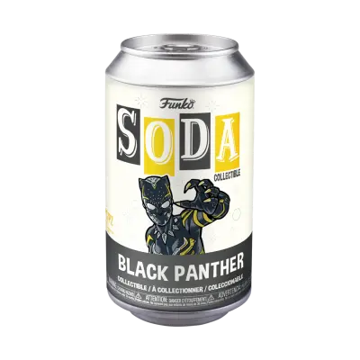 Black Panther: Wakanda Forever Black Panther Soda Vinyl Figure