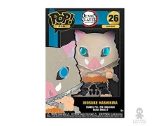 Loungefly Funko velik pop! Enamel Pin - Inosuke hashibira - Demon Slayer: Insuke Hasibira Chase Group - zbirateljska broška - za nahrbtnike in torbe