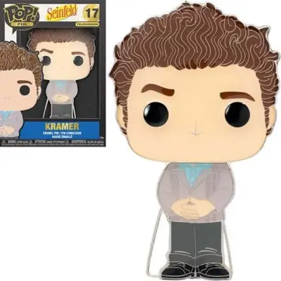 Seinfeld Kramer Large Enamel Pop! Pin