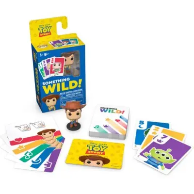 Toy Story Something Wild Pop! Card Game - English / French Edition