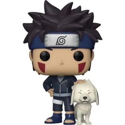 Naruto Kiba with Akamaru Pop! Vinyl Figure