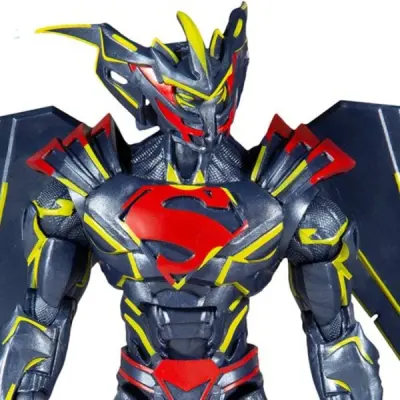DC Multiverse Superman Energized Unchained Armor Gold Label 7-Inch Scale Action Figure