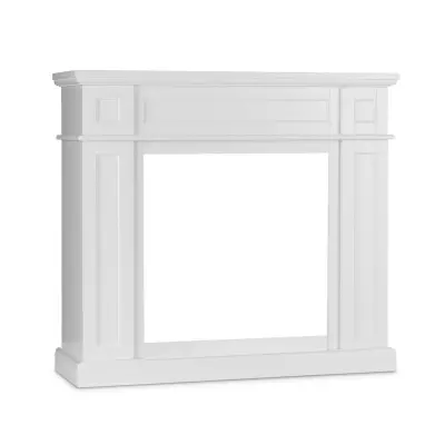 Klarstein Lausanne Frame, Kaminska konstrukcija, Okvir, MDF, Klasicna zasnova, bela barva