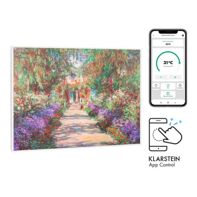Klarstein Wonderwall Air Art Smart infrardeci grelec, Vecbarvna