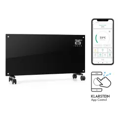 Klarstein Bornholm Smart konvekcijski grelec, Crna