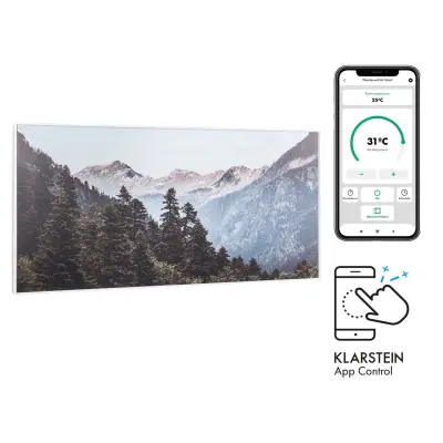 Klarstein Wonderwall Air Art Smart infrardeci grelec, Vecbarvna
