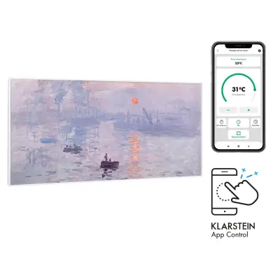Klarstein Wonderwall Air Art Smart infrardeci grelec, Vecbarvna