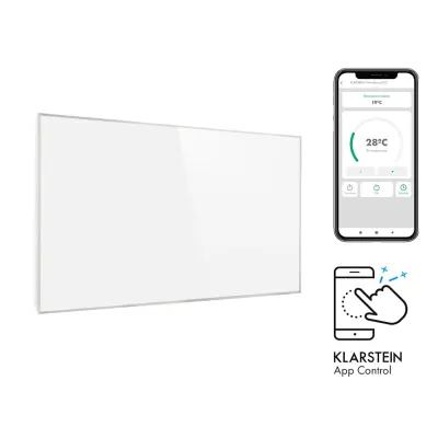 Klarstein Wonderwall 450 Smart infrapanel, Bela