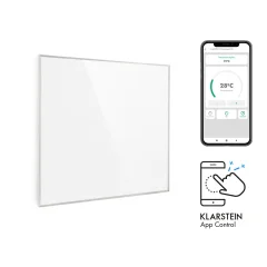 Klarstein Wonderwall 360 Smart infra plošca, Bela