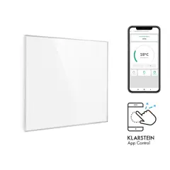 Klarstein Wonderwall 360 Smart infra plošca, Bela