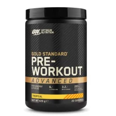 Gold Pre-Workout Advanced, 420 g - Tropical