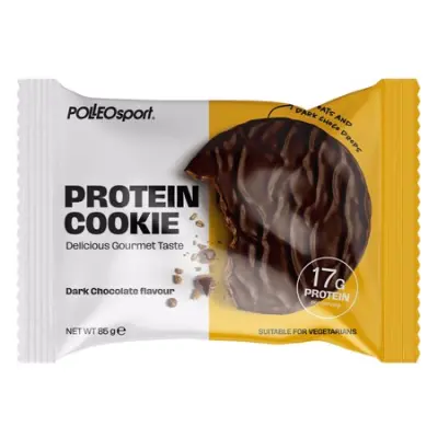 Polleo Sport Protein Cookie, 85 g - Dark Chocolate