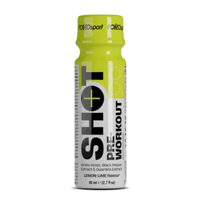 SHOT Pre-Workout, 80 ml - Lemon Lime