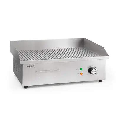 Klarstein Grillmeile 3000R elektricni žar, Srebrna