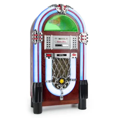 Auna Graceland TT glasbeni stroj, Rjava