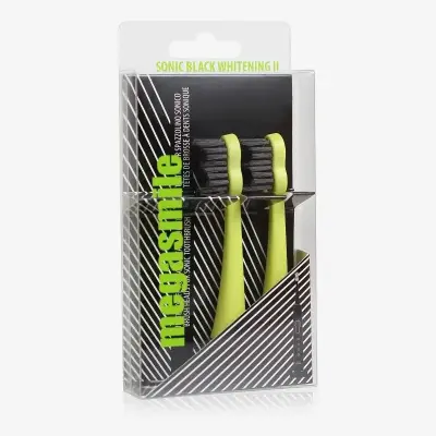 Megasmile nastavki za sonično zobno ščetko, Electric yellow, 2/1