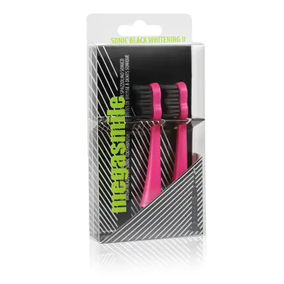 Megasmile nastavki za sonično zobno ščetko, Shocking Pink, 2/1