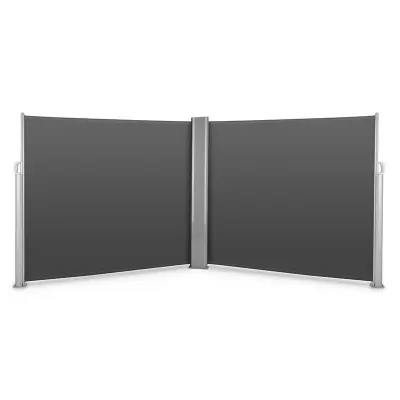 Blumfeldt Bari Doppio 616, antracit, dvokrilna bocna zašcita, 6 x 1.6 m, aluminij