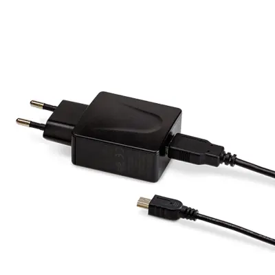 Stenski polnilec MiniUSB 2A TwoNav