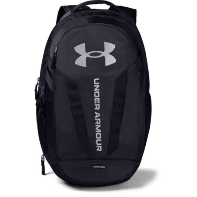 UA Hustle 5.0 Backpack Black/Silver