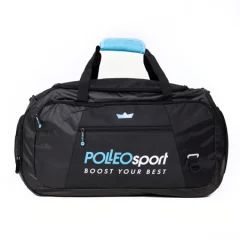 Polleo Sport Force Duffle Bag, Black