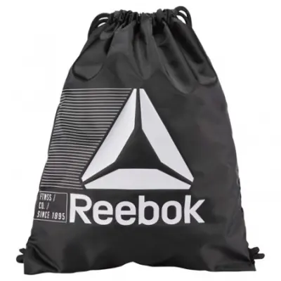 Reebok Drawstring Gymsack, Black
