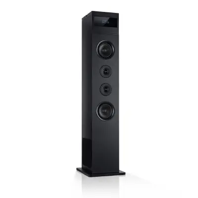 Auna Karaboom 100, stolpcni zvocnik, 120 W, bluetooth, 2 V 1 USB, crna barva