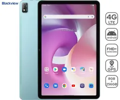 BLACKVIEW TAB 16 11", 4G-LTE, 8GB+256GB, IPS Full HD+, Android 12, WiFi, BT, GPS tablični računalnik - priložen ovitek in pisalo, zelen (Mint Green)