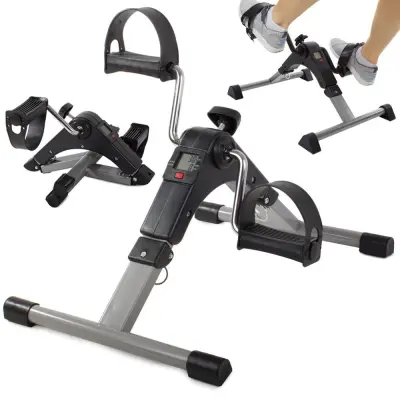 Zložljivo mini rehabilitacijsko sobno kolo za roke in noge LCD do 100kg