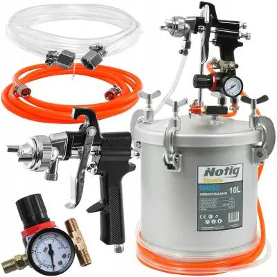 Pnevmatska tlačna posoda za beljenje 10L – pršenje barve