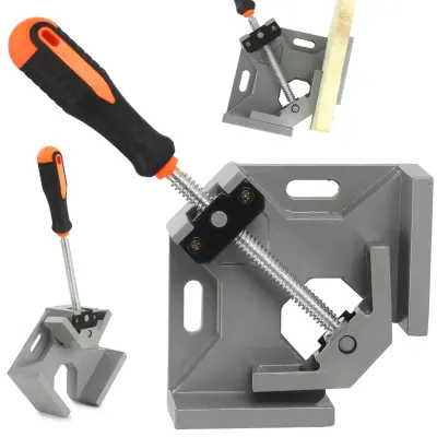 Alu kotna spona 90° za montažo