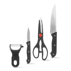 Kuhinjski set nož, lupilnik in škarje