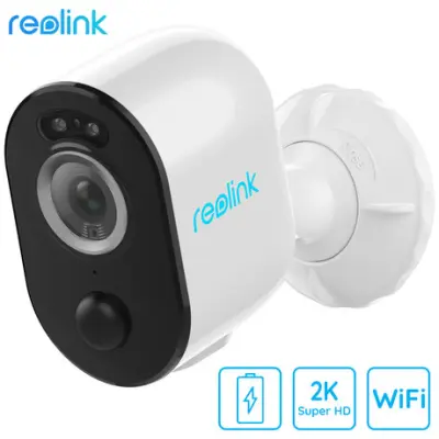 Kamera Reolink ARGUS 3 PRO, brezžična, WiFi, AI, 2K 4MP, LED reflektor, nočno barvno snemanje, senzor gibanja, aplikacija, dvosmerna komunikacija, vgr