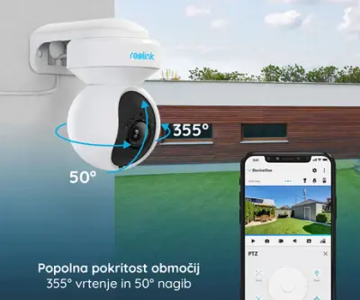 Zunanja IP kamera E1 Bela REOLINK