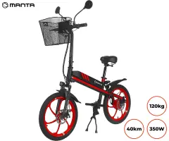 MANTA MES2001L Flinstone, 350W električno kolo/skiro