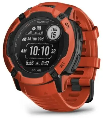 GARMIN Instinct 2X Solar flame red športna ura