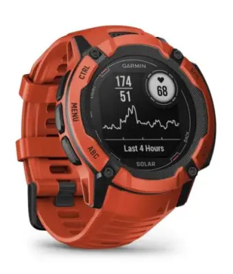 GARMIN Instinct 2X Solar flame red športna ura