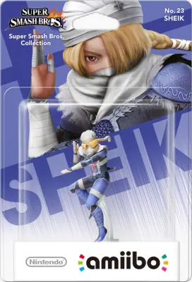 AMIIBO SHEIK NO. 23 (SUPER SMASH) figura