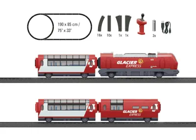Märklin World 29348 H0 Glacier Express začetni set