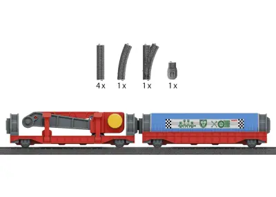 Märklin World 44347 H0 dopolnilni komplet za nakladanje z avtodvigalom